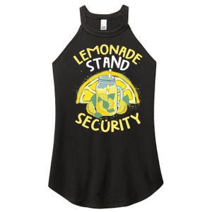 Summer Fun Lemonade Stand Security Boss Lemonade Crew Women's Perfect Tri Rocker Tank