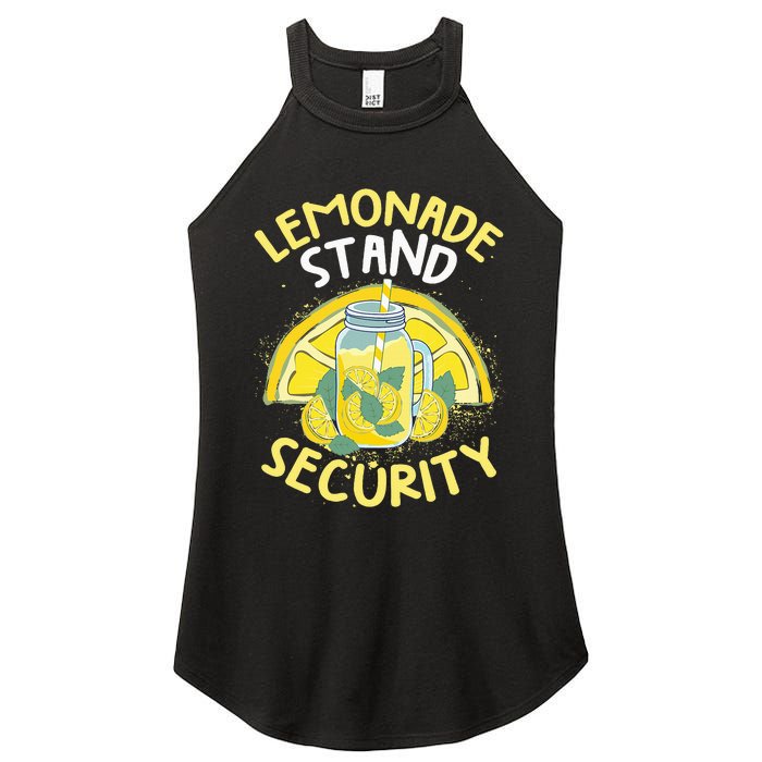 Summer Fun Lemonade Stand Security Boss Lemonade Crew Women's Perfect Tri Rocker Tank