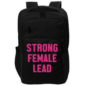 Strong Female Lead Gift Impact Tech Backpack