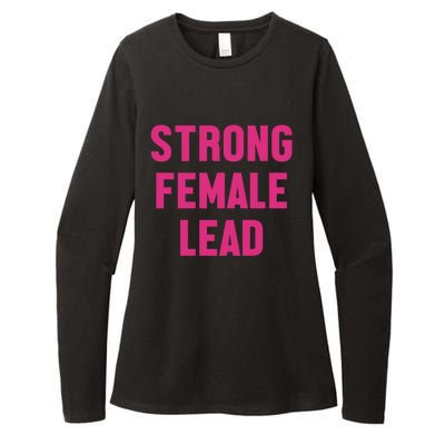 Strong Female Lead Gift Womens CVC Long Sleeve Shirt