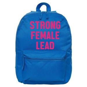 Strong Female Lead Gift 16 in Basic Backpack