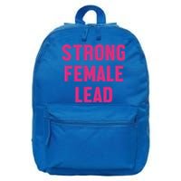 Strong Female Lead Gift 16 in Basic Backpack