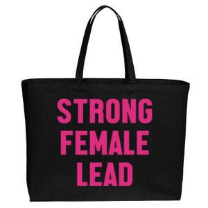 Strong Female Lead Gift Cotton Canvas Jumbo Tote