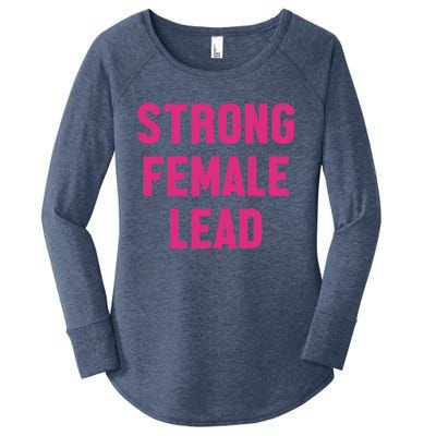 Strong Female Lead Gift Women's Perfect Tri Tunic Long Sleeve Shirt