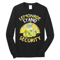 Summer Fun Lemonade Stand Security Boss Lemonade Long Sleeve Shirt