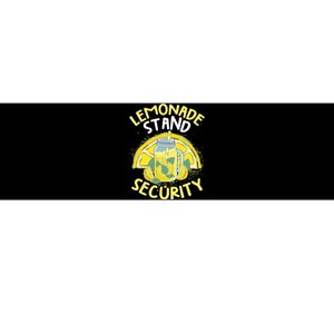 Summer Fun Lemonade Stand Security Boss Lemonade Bumper Sticker