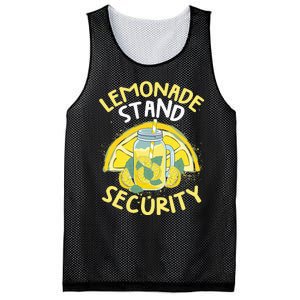 Summer Fun Lemonade Stand Security Boss Lemonade Mesh Reversible Basketball Jersey Tank