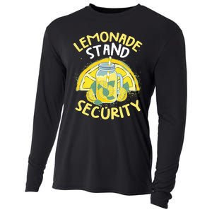 Summer Fun Lemonade Stand Security Boss Lemonade Cooling Performance Long Sleeve Crew