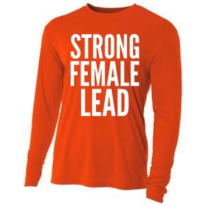 Strong Female Lead Gift Cooling Performance Long Sleeve Crew