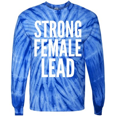 Strong Female Lead Gift Tie-Dye Long Sleeve Shirt