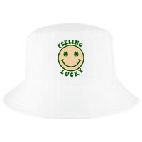 Shamrock Feeling Lucky Retro Smiley Cool Comfort Performance Bucket Hat