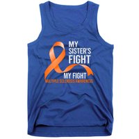 Sister's Fight My Fight Multiple Sclerosis Ms Warrior Gift Tank Top