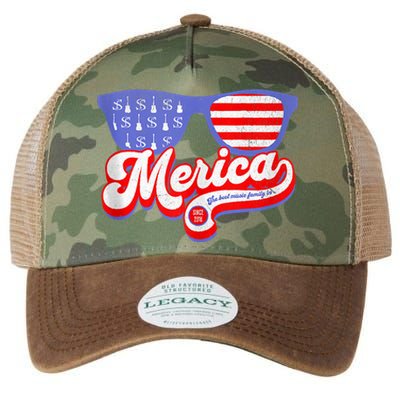 Southern Fellow Merica Legacy Tie Dye Trucker Hat