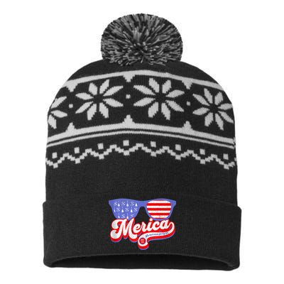 Southern Fellow Merica USA-Made Snowflake Beanie