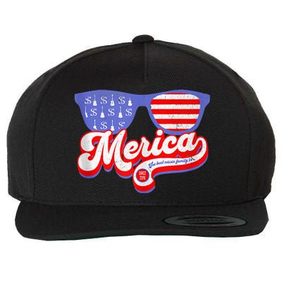 Southern Fellow Merica Wool Snapback Cap