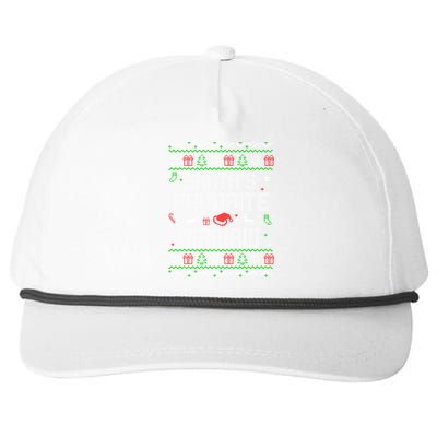 SantaS Favorite Mamaw Gift Ugly Christmas Gift Snapback Five-Panel Rope Hat