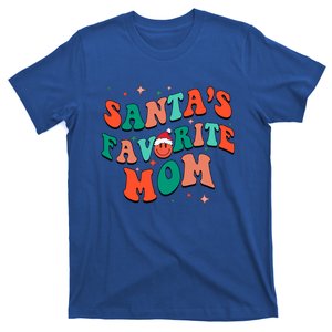 SantaS Favorite Mom Christmas Mama Santa Claus Mommy Gift T-Shirt