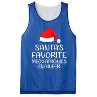 SantaS Favorite Mechatronics Engineer Matching Family Xmas Gift Mesh Reversible Basketball Jersey Tank