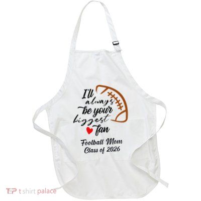 Senior Football Mom Class Of 2026 Graduation Graduate Apron
