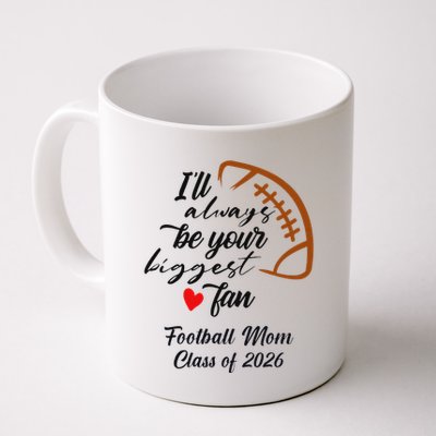 Senior Football Mom Class Of 2026 Graduation Graduate Mug