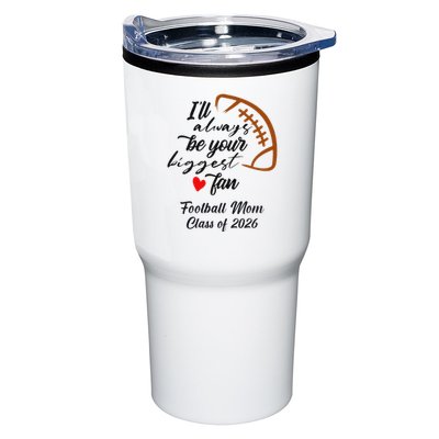 Senior Football Mom Class Of 2026 Graduation Graduate Tumbler