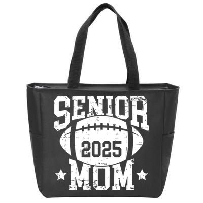 Senior Football Mom Graduation Class Of 2025 Senior 25 Zip Tote Bag