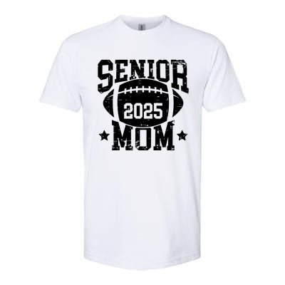 Senior Football Mom Graduation Class Of 2025 Senior 25 Softstyle CVC T-Shirt