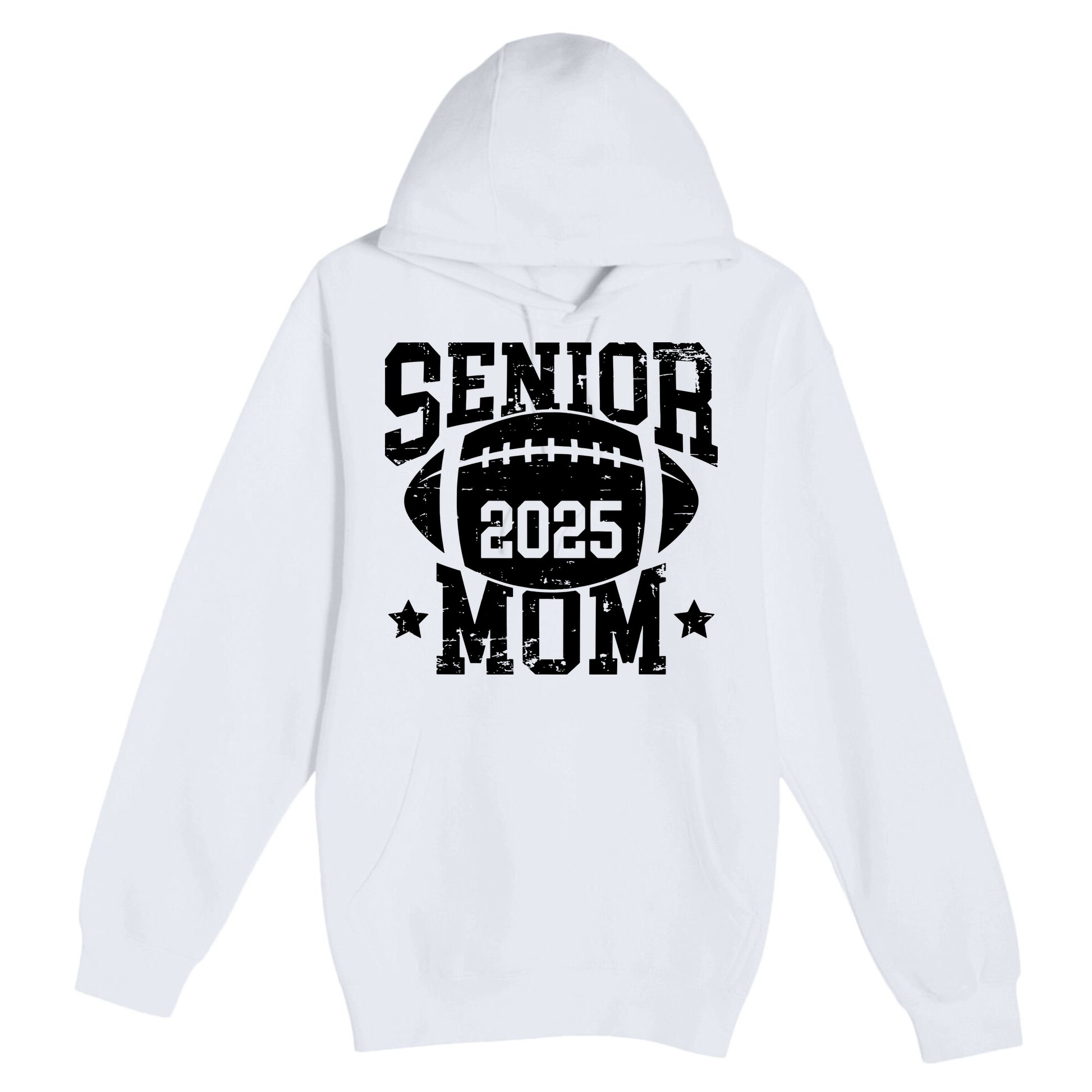 Senior Football Mom Graduation Class Of 2025 Senior 25 Premium Pullover Hoodie