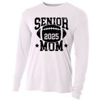 Senior Football Mom Graduation Class Of 2025 Senior 25 Cooling Performance Long Sleeve Crew