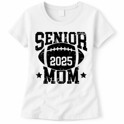 Senior Football Mom Graduation Class Of 2025 Senior 25 Womens T-Shirt