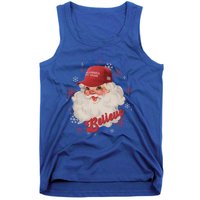 Santa Face Maga Trump Santa Hat Retro Make Christmas Great Gift Tank Top