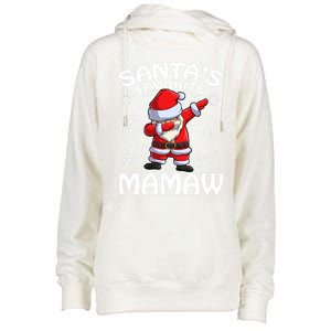 SantaS Favorite Mamaw Christmas Cute Gift Womens Funnel Neck Pullover Hood