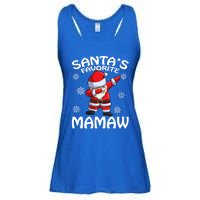 SantaS Favorite Mamaw Christmas Cute Gift Ladies Essential Flowy Tank