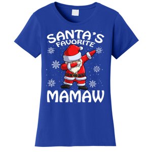 SantaS Favorite Mamaw Christmas Cute Gift Women's T-Shirt