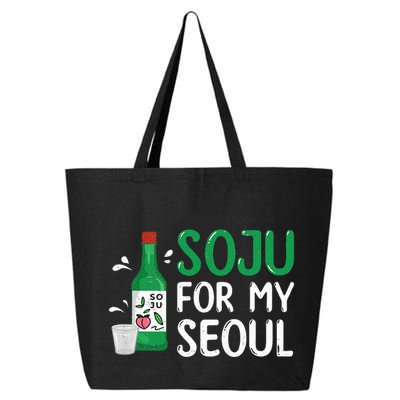 Soju For My Seoul Funny Soju Korean Liquor Drink 25L Jumbo Tote