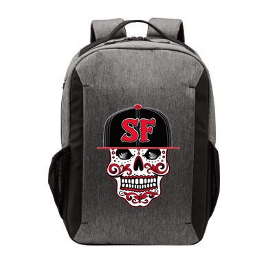 San Francisco Mexican Sugar Skull Design Bay Area Vector Backpack