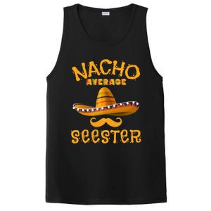 Seester Funny Mexican Sister Joke Humor Cinco De Mayo Cute Gift PosiCharge Competitor Tank