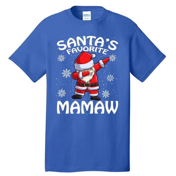 Santas Favorite Mamaw Christmas Gift Tall T-Shirt