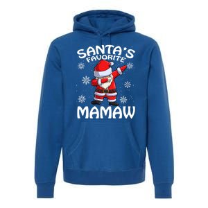 Santas Favorite Mamaw Christmas Gift Premium Hoodie