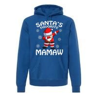 Santas Favorite Mamaw Christmas Gift Premium Hoodie