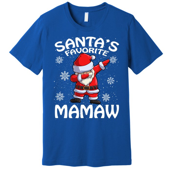 Santas Favorite Mamaw Christmas Gift Premium T-Shirt