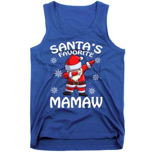 Santas Favorite Mamaw Christmas Gift Tank Top