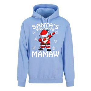 Santas Favorite Mamaw Christmas Gift Unisex Surf Hoodie