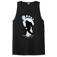 Sasquatch Footprint Moon Light Bigfoot Lovers Gifts PosiCharge Competitor Tank