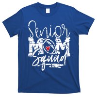 Senior Football Mom Squad Grunge Gift T-Shirt