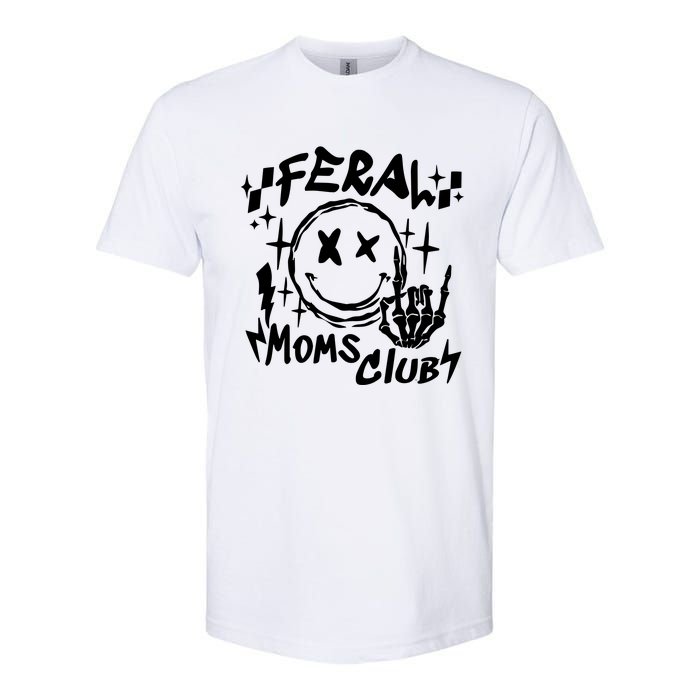 Somebodys Feral Mama Funny Mommy Softstyle CVC T-Shirt