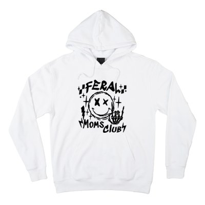 Somebodys Feral Mama Funny Mommy Hoodie