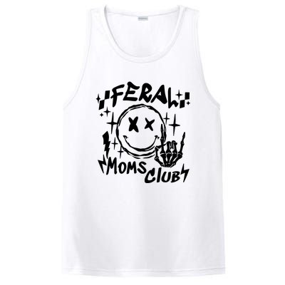 Somebodys Feral Mama Funny Mommy PosiCharge Competitor Tank