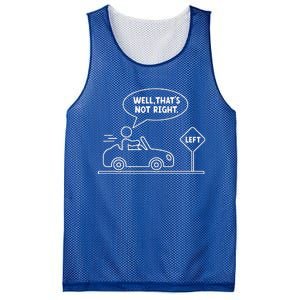 Stick Figures Man Sarcastic Well ThatS Not Right Mesh Reversible Basketball Jersey Tank