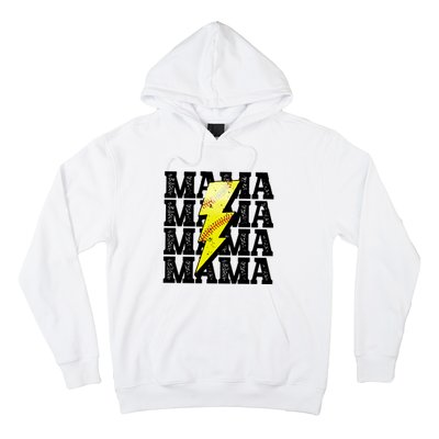 Softball Fan Mom Hoodie